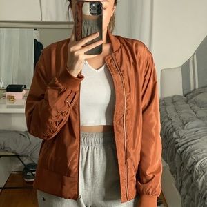 tan detailed bomber